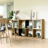 Top E Shop MALAX 2X4 ARTISAN librería para salón