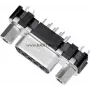 Conector D-Sub Harting 09 66 251 6512, 15 polos, conexión por soldadura, orientación 180°