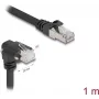Cable de red DeLOCK negro 1 m Cat6 SF/UTP RJ-45