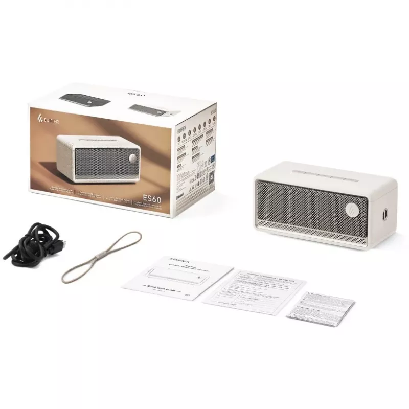 Altavoz portátil estéreo Edifier ES60 blanco