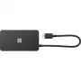 Microsoft USB-C Travel Hub - estación de acoplamiento - USB-C - VGA, HDMI - 1GbE (161-00002)