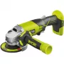 Ryobi R18AG-0 ONE+ amoladora angular a batería de 18 V, 115 mm (sin batería)