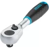 HiPer Carraca reversible de dentado fino 863HP, 1/4 (negro/azul, ángulo de giro 4°, retención de bola)