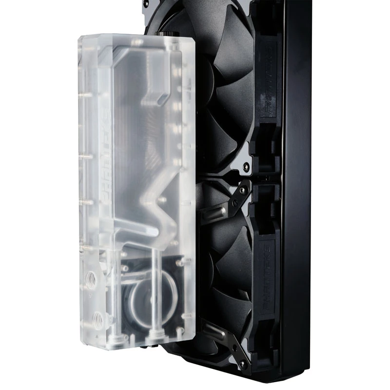 Phanteks Glacier R220C depósito, placa trasera de acrílico transparente, LED DRGB (PH-R220C_02)