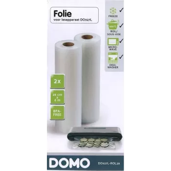 Accesorio para envasadora al vacío Domo DO327L-ROL28 rollo de vacío (DO327L-ROL28)