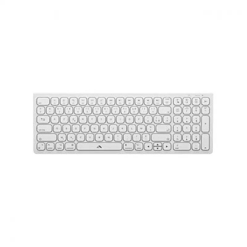 Alogic Echelon Compact Teclado USB-C BT alemán + ratón blanco - Teclado - USB Type-C - Teclado - USB Type-C