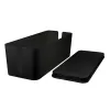Organizador caja de cables, negro