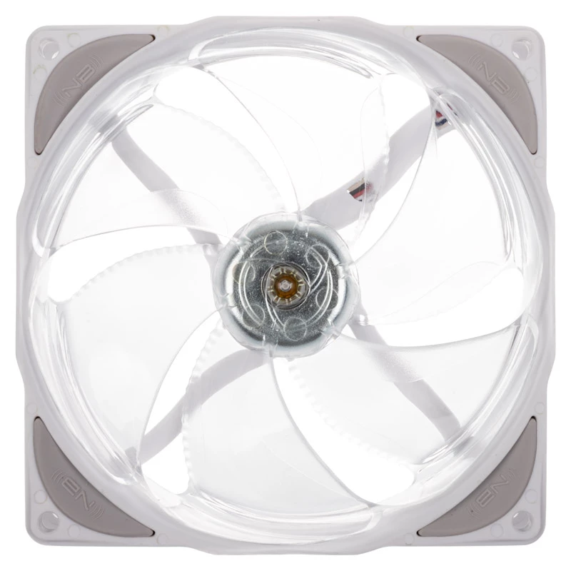Ventilador de carcasa ARGB KING KITS LUBU-049 120mm - pack de 3, blanco