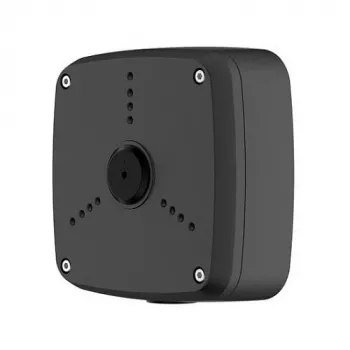 Caja de conexión DAHUA PFA122-B negra IP66 impermeable para cámaras de vigilancia