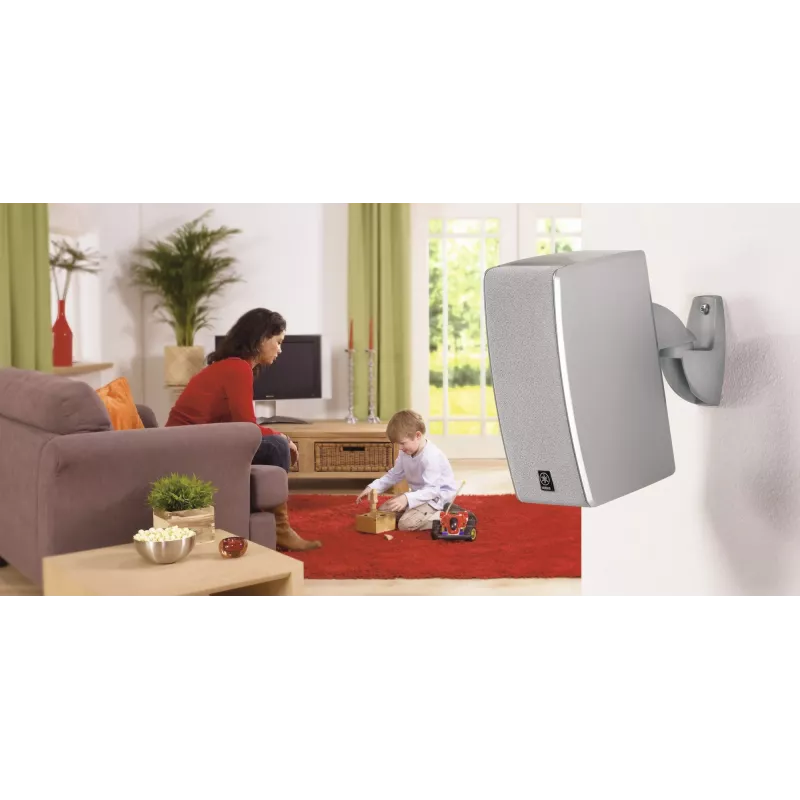 Vogels | Soporte para altavoz | VLB500 | Giro, inclinación | Carga máxima 5 kg | Plata