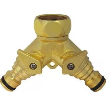 C.K G7918 Conector de grifo de 2 vías, latón
