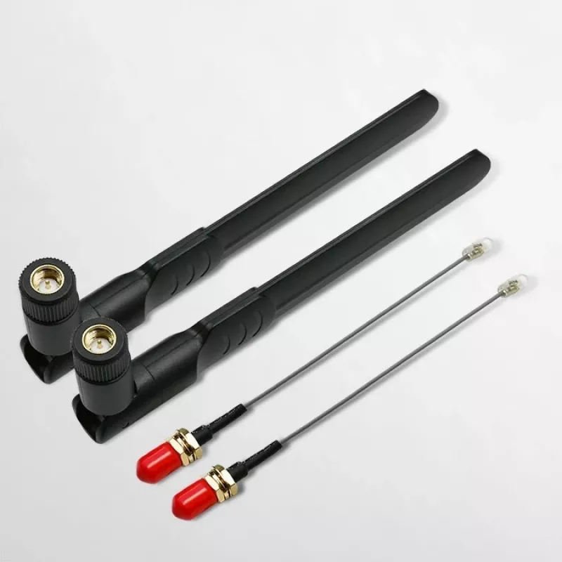 Antena dual exterior 4G LTE QOLTEC 57047 5 dBi omnidireccional