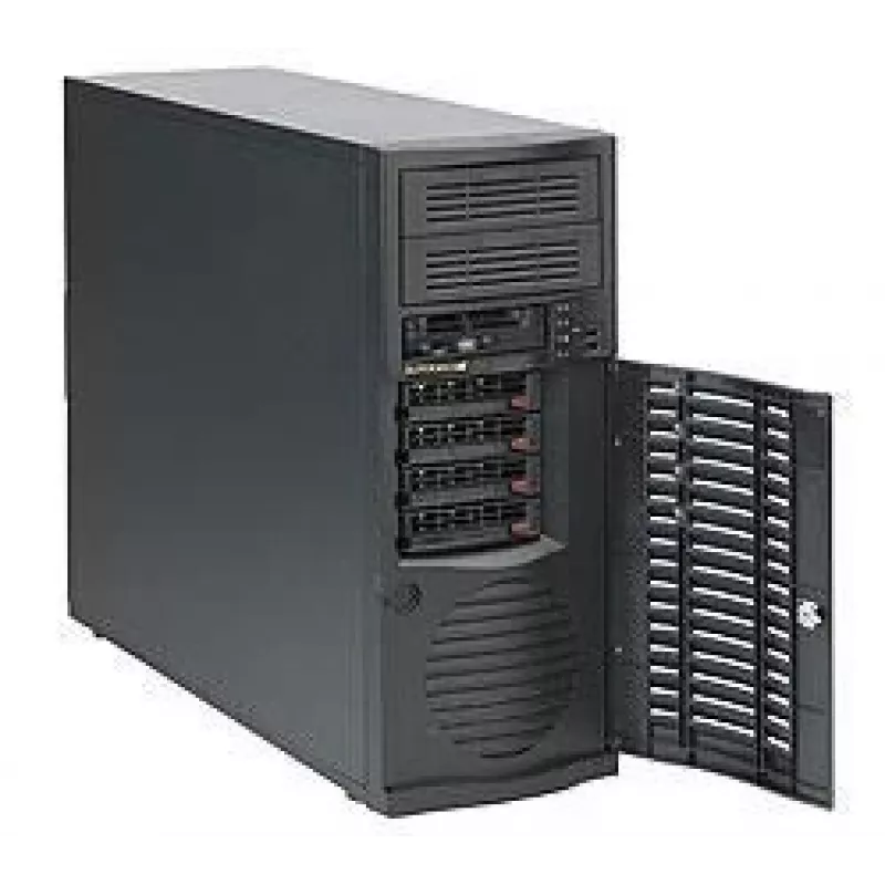 Caja para servidor Supermicro SuperChassis 733TQ-668B torre Midi negra