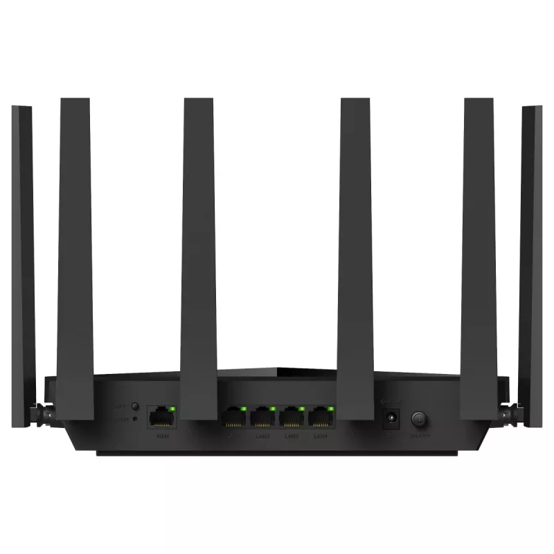 Router Wi-Fi Cudy BE6500 Gigabit dual band Wi-Fi 7 (802.11be), 2,4/5 GHz, 4x Gigabit LAN, ARM Quad-Core 2 GHz