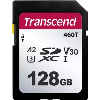 Transcend TS128GSDC460T-VS1 tarjeta SD Retail 128 GB (TS128GSDC460T-VS1)