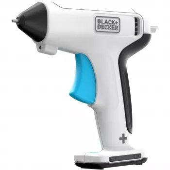 Black+Decker BCGL115-XJ Pistola de pegamento caliente 3,6 V batería recargable cable de carga USB-C 1 (BCGL115-XJ)