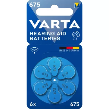 Pila desechable Varta 675 PR44 zinc-aire 5,35 mm 1,16 cm 1,75 g