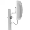 Poynting XPOL-2-5G A-XPOL-0002-V3-03 antena direccional MIMO 5G/LTE de polarización cruzada, 11 dBi, 690-3800 MHz, SMA (M), cable de 10 m, IP65, blanca