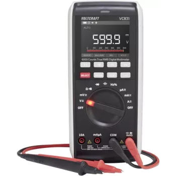 Voltcraft VC831 SE multímetro digital de mano CAT III 1000 V IV 600 V display counts (VC-16714295)