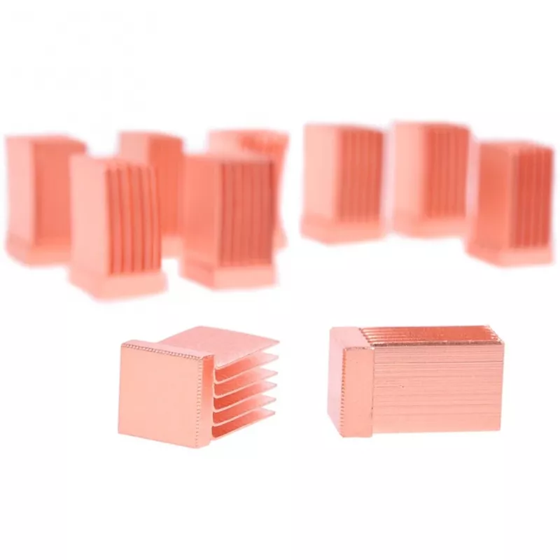 Disipadores de cobre para RAM de GPU 6,5x6,5 mm