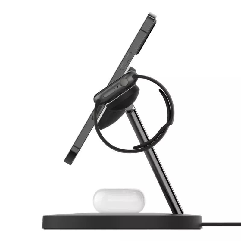 Belkin BoostCharge Pro Cargador inalámbrico con MagSafe, 15 W, negro