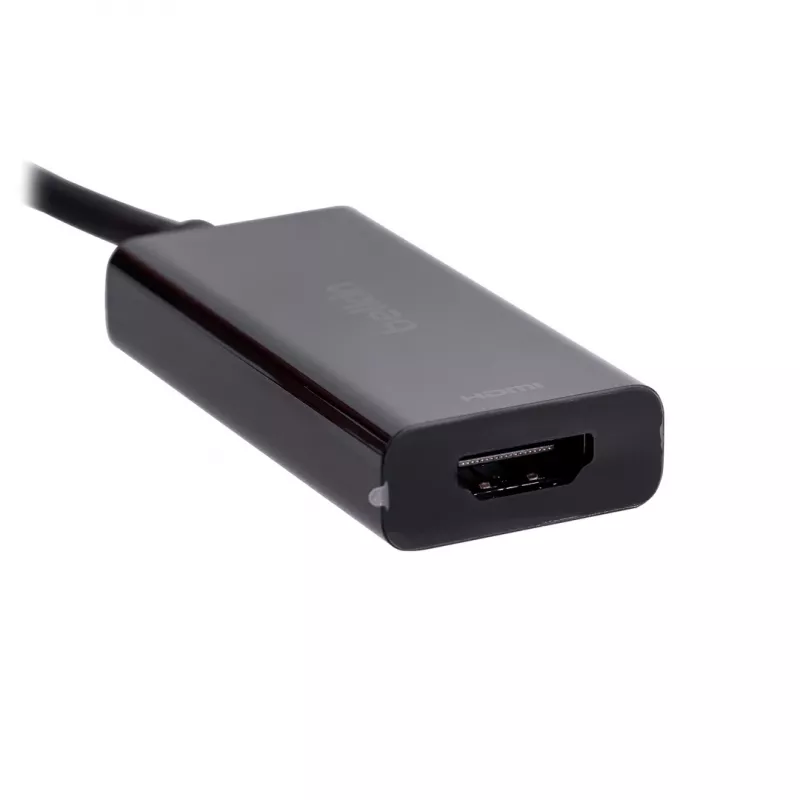 Adaptador de cable de vídeo Belkin AVC013BTBK HDMI Type-A (estándar) USB Type-C negro