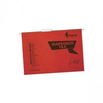 Archivador de colgar Forpus, A4, rojo