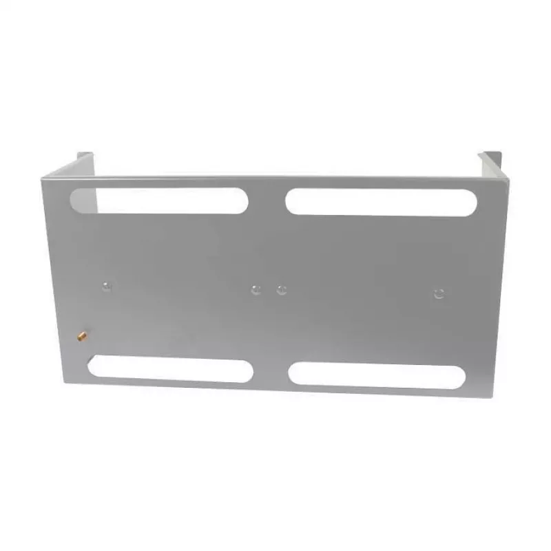 Soporte de dispositivos ALLNET para carril DIN/dispositivos de carril DIN T150mm/5HE gris claro montaje frontal