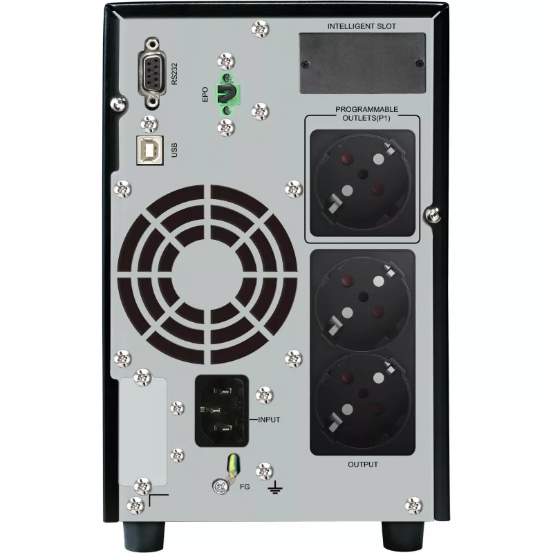 PowerWalker VI 1100 CW SAI line-interactive 1100 VA (1,1 kVA), 770 W, 7 Ah, RS-232, USB, negro