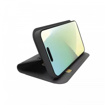 Funda cartera SBS TEWALIP1661K para iPhone 16 15,5 cm negra