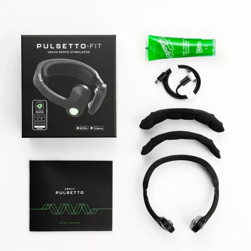 Estimulador del nervio vago HERDEGEN Pulsetto FIT masajeador, modelo Pulsetto FIT