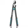 Tijera de podar GARDENA EnergyCut Pro S, mango de 60 cm, gris/turquesa