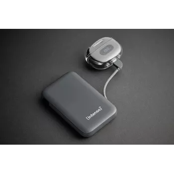 Batería externa USB 10000 mAh/Gris S10000 7333034 Intenso