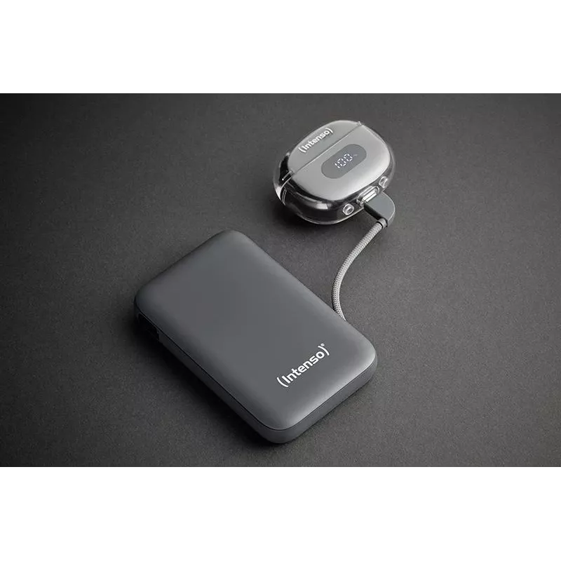 Batería externa USB 10000 mAh/Gris S10000 7333034 Intenso
