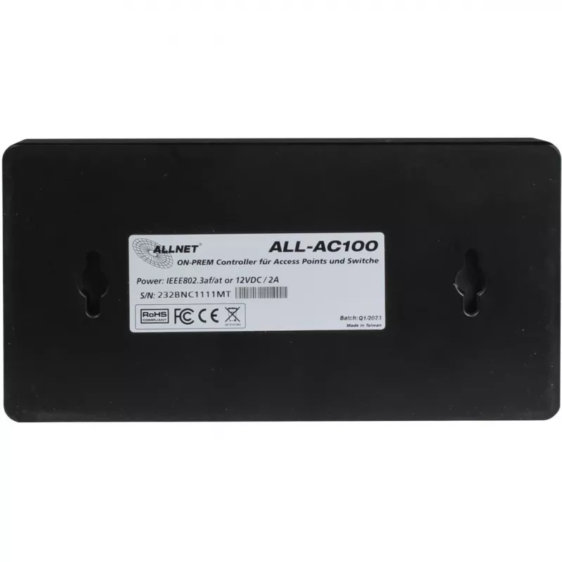 Z ALLNET Apollo Controlador de hardware On-Prem / Gestión y aprovisionamiento de máx. 100 AP´s y switches Serie Apollo ALL-AC100