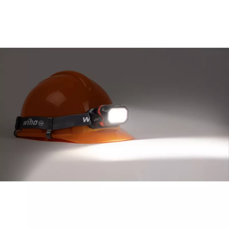 Wiha 45700 linterna frontal 500 lm, con sensor de movimiento