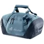 Bolsa de viaje DEUTER Duffel 35 atlantic-ink — capacidad 35 L, fondo impermeable, asas de transporte