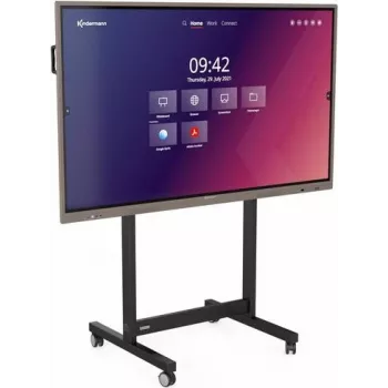 Soporte de TV Kindermann 4004000200 2,18 m 100 kg Negro