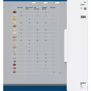 BOSCH hoja de sierra construcción madera 500x30x36z x3,8 mate con clavos ###