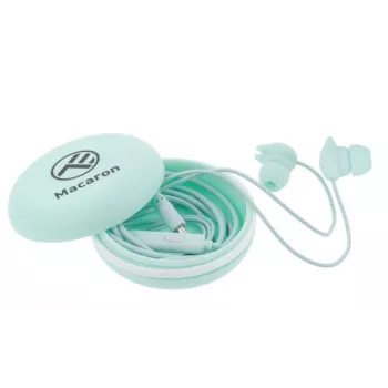 Auriculares Tellur In-Ear Macaron Azul TLL162132
