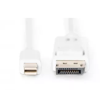 Cable de conexión DisplayPort Digitus AK-340102-010-W