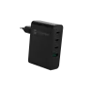 Cargador NATEC NUC-2234 para dispositivos móviles portátil, smartphone Negro CA carga rápida interior