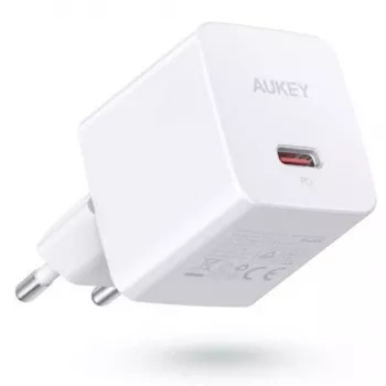 Minicargador de red PA-Y20S blanco 1xUSB-C 20W PD Power Delivery