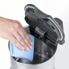 Severin WK 3409 Hervidor de agua 1,7 L Negro - Acero inoxidable 2200 W (WK 3409)
