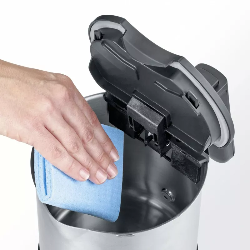Severin WK 3409 Hervidor de agua 1,7 L Negro - Acero inoxidable 2200 W (WK 3409)