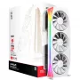 Tarjeta gráfica XFX Radeon RX 9070 XT — 16 GB GDDR6, 256 bits, PCIe x16, 3 ventiladores, Blanco, 360 mm