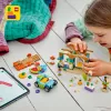 LEGO Friends Puesto de Smoothies de Playa, set de juego infantil con comida de juguete, idea de regalo para niñas y niños a partir de 6 años con 2 minipersonajes, una figura de tortuga y un