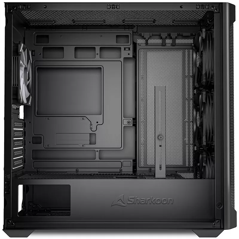 Sharkoon MK4W RGB Strip Micro Tower Negra