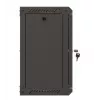 Lanberg WF11-3309-10B armario rack 9U rack de montaje en pared negro