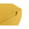 Leitz 5371-00-19 Ergo Cosy reposapiés, ergonómico, núcleo blando, funda de tela, amarillo